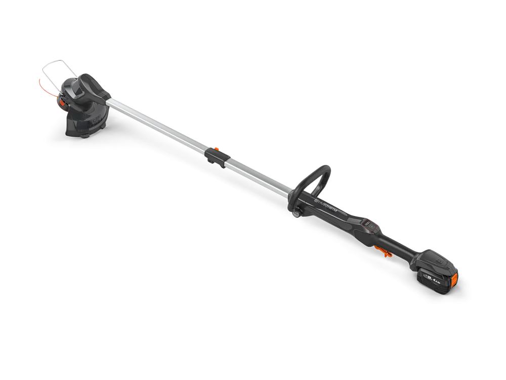 Tagliabordi a batteria husqvarna aspire t28-p4a con batteria 18v e