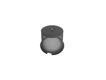 Fire&Box Filtre externe en acier inoxydable pour l'extracteur de cendres Fire&Box W8030