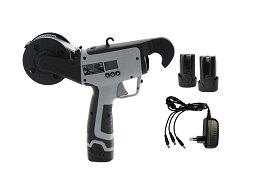 Volpi Relieuse électronique Volpi KV5 avec 2 bobines de 90m 2 batteries 14,4V 2 Ah et chargeur