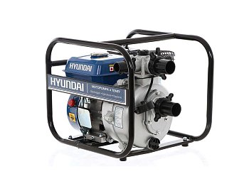 Hyundai Pompe à moteur auto-amorçante Hyundai 35605 avec moteur à essence 212cc 7Hp