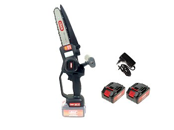 Lisam Elagueuse Lisam SG 21 avec 2 batteries 21V et 4Ah et barre de 20cm
