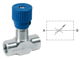 Cermag Régulateur de débit bidirectionnel Raccordement 1/2 GAZ débit 50 l/m