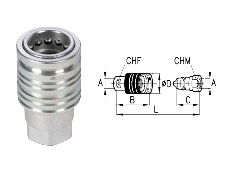 Valvola A Innesto Rapido Per Irrigazione Da Giardino In Ottone - Filettatura G1'' E G3/4'' - Con Asta Presa Acqua - 2