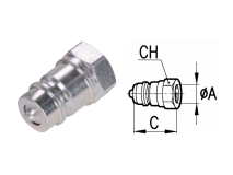 Faster Innesto rapido push pull tubo rigido innestabile maschio pressione serie 3CFPV