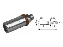 Faster Innesto rapido push pull tubo rigido innestabile femmina serie 3CFPV - 3CFHF