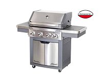 Il Bracere Barbecue à gaz Generation Funpro Inox 4 brûleurs 1 brûleur latéral