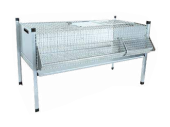 Ropet Cage à poussins et à cailles 100119 Ropet 15 cailles 4kg 99x47x50 cm empilable