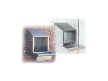 Ropet Nid pour poules tiroir en tôle 100123 réversible 30x30x40cm Ropet 3,5kg