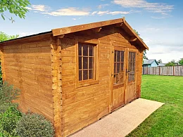 Losa Maison en bois Ines en épicéa imprégné cm400x400xH250 Losa
