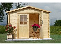 Losa Maison en bois d'épicéa non traité Ambra cm300x200 Losa
