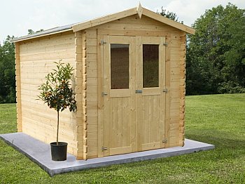 Losa Agnes chalet en bois d'épicéa non traité cm200x300 Losa