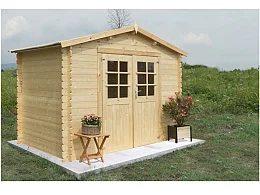 Losa Astrid boîte en bois d'épicéa non traité cm300x300x226H Losa