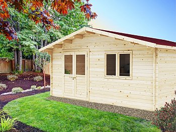 Losa Cottage Anna cm 600x600 infissi doppio vetro Losa abete grezzo non trattato