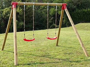 Losa Poteaux ronds Losa à double balancier, y compris les sièges