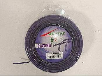 Filo tondo decespugliatore bobina Active diametro 4,0x0.5kg 32mt platino