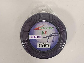 Filo quadrato decespugliatore Active diametro 3,0x0.5kg 56mt platino