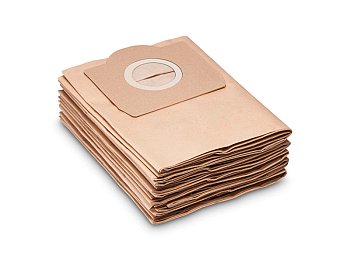 Karcher Sacs filtrants en papier double couche de 5 pièces pour WD3 MV3