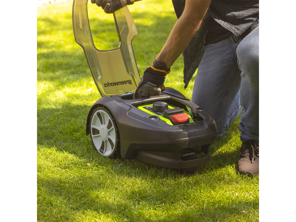 Robot rasaerba Greenworks Optimow5 per prati da 550mq