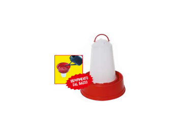 Ropet Abreuvoir en plastique 160 Ropet BIG 10lt poignée et base remplissage par le bas