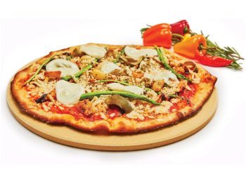 Grill Pro Poêle à pizza 33cm en céramique pierre composite Grill Pro