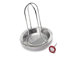 Broil King Porte-poulet en acier inoxydable Pluma Broil King avec thermomètre