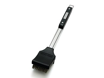 Broil King Brosse de nettoyage pour barbecue en acier inoxydable avec tête profilée Broil King