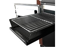 Rossofuoco Tiroir BBQ fours à combustion séparée série 80 Rossofuoco 48x39cm pull-out