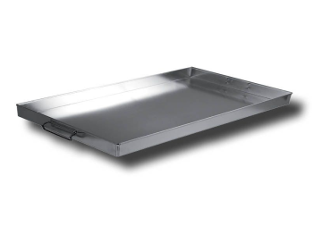 Rossofuoco Poêle à bord haut avec poignées 370x620x60mm Rossofuoco