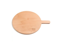 Clementi Forni Ø33 cm planche à découper ronde en bois de hêtre avec poignée Clementi Forni