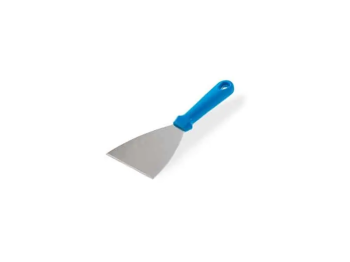 Clementi Forni Spatule à pizza en acier inoxydable avec manche bleu Clementi Forni