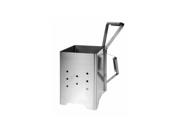 Lisa Briquet à charbon Grisu en acier inoxydable AISI 430 Lisa