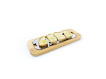 Lisa Plateau rectangulaire Gran Sasso base en hêtre Lisa