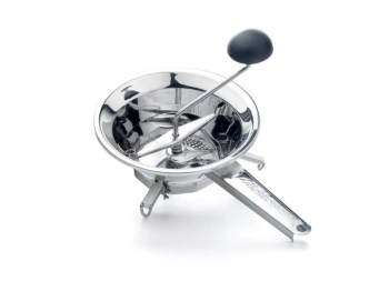 O.M.A.C. Crépine en acier inoxydable 190 Emanuel 3 diamètre 24 cm avec 3 filtres interchangeables O.M.A.C.