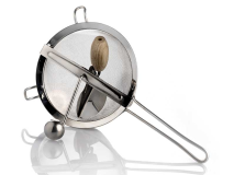 O.M.A.C. 400 diamètre 20 cm passe-fil en acier inoxydable avec maille fine O.M.A.C.