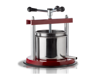O.M.A.C. Pressoir manuel 930 diamètre 20 cm capacité 5 l acier inoxydable O.M.A.C.