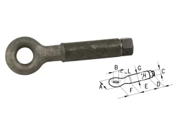 Cermag Occhione girevole per timone portata traino da 2500 a 20000 kg Cermag