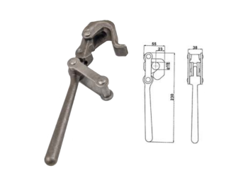 Cermag Le loquet rotatif breveté 65522 de Cermag, robuste et fiable