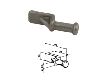 Cermag Peg 62710 pour loquet marotta breveté 62778 Cermag