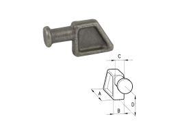 Cermag Cermag light lock column 60471 80x29x28mm poids 0.076kg