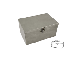 Cermag Boîte à outils en tôle 60706 Cermag 260x140x130mm tracteurs motorisés