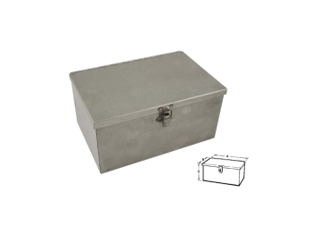 Cermag Boîte à outils en tôle 60706 Cermag 260x140x130mm tracteurs motorisés