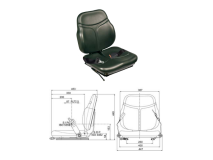 Cobo Berceau SC74 Skay 65002 avec glissières, courroies, micro-interrupteur Cobo