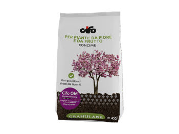 Cifo Cifo OM engrais pour plantes fleuries et fruitières sac 5 kg nutrition équilibrée