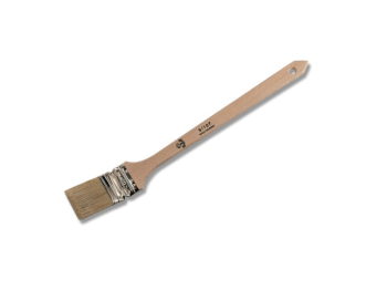 Cervus Brosse à radiateur S/107 30x10mm Cervus poils mixtes peinture résistante aux solvants