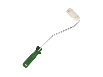 Viridex Rouleau de peinture 10 cm avec long manche en Viridex Manche anatomique en polypropylène