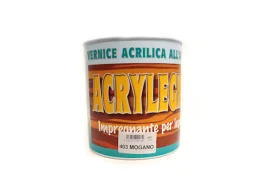 Colorificio Abruzzese Acrylegno peinture acrylique d'imprégnation 403 Acajou 750ml bois extérieur intérieur