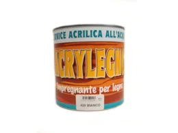 Colorificio Abruzzese Acrylegno 420 Blanc peinture acrylique à base d'eau pour bois 750ml intérieur extérieur