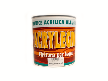 Colorificio Abruzzese Acrywood Matt Neutral Acrylic Water-Based Wood Finish 750ml