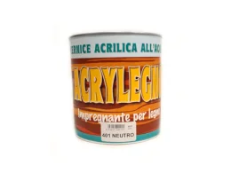 Colorificio Abruzzese Vernice acrilica impregnante Acrylegno 401 Neutro 750ml legno esterno interno