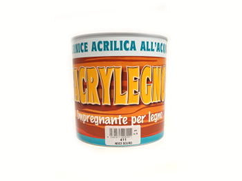 Colorificio Abruzzese Peinture acrylique d'imprégnation Acrylegno 411 Noyer foncé 750ml bois extérieur intérieur
